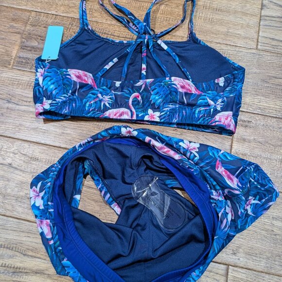 *NEW* (M) Aqua Eve 3-Piece Tankini Swimsuit for Women - Picture 4 of 4